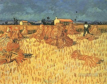 Vincent Van Gogh Painting - Cosecha en Provenza Vincent van Gogh